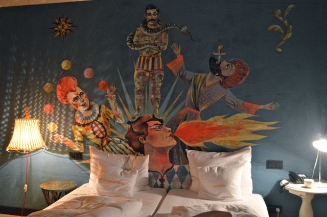 Our hotel room decor